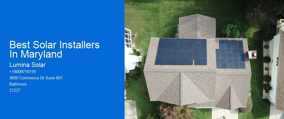 Best Solar Installers In Maryland