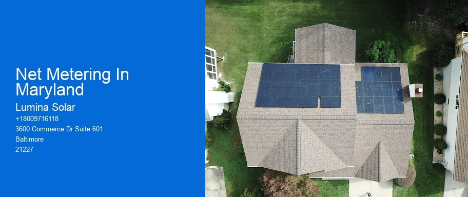 Net Metering In Maryland