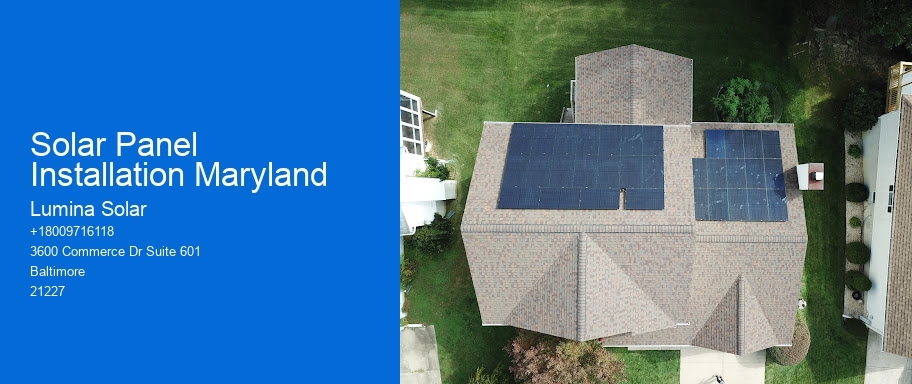 Solar Panel Installation Maryland